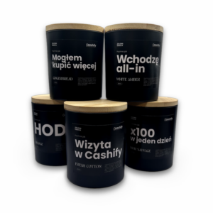 Zielona świeca Cashify - obrazek 1