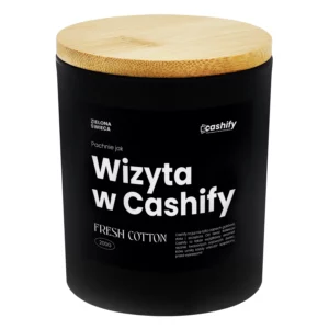 Zielona świeca Cashify - obrazek 2
